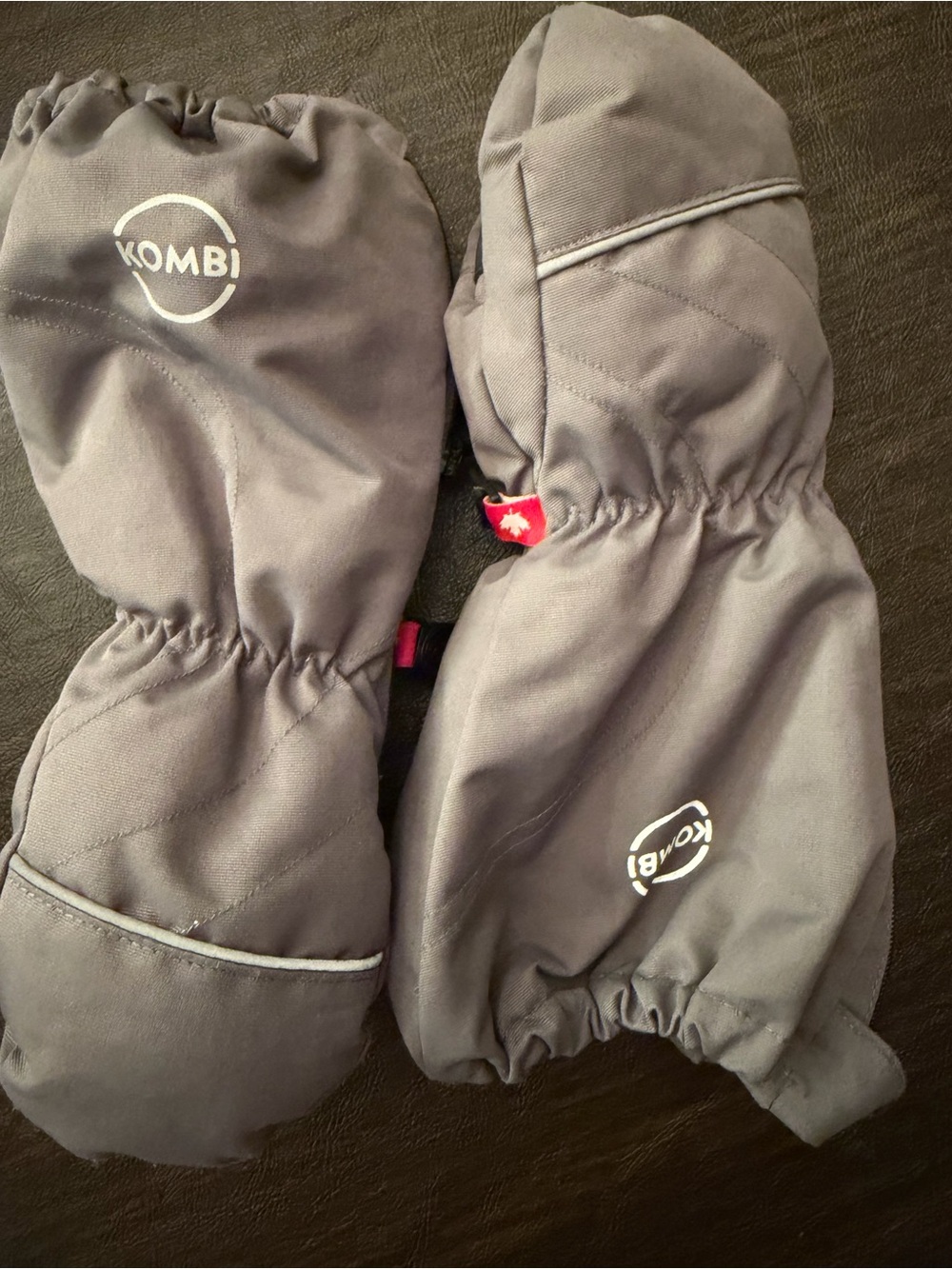 Kombi Toddler Grey Winter Mittens